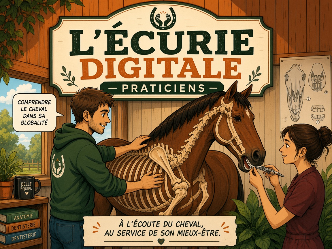 BD L'Écurie Digitale : ostéopathe et dentiste équin